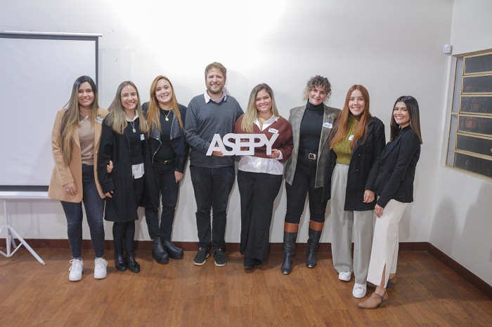 Produtora audiovisual em Assunção — bastidores de evento