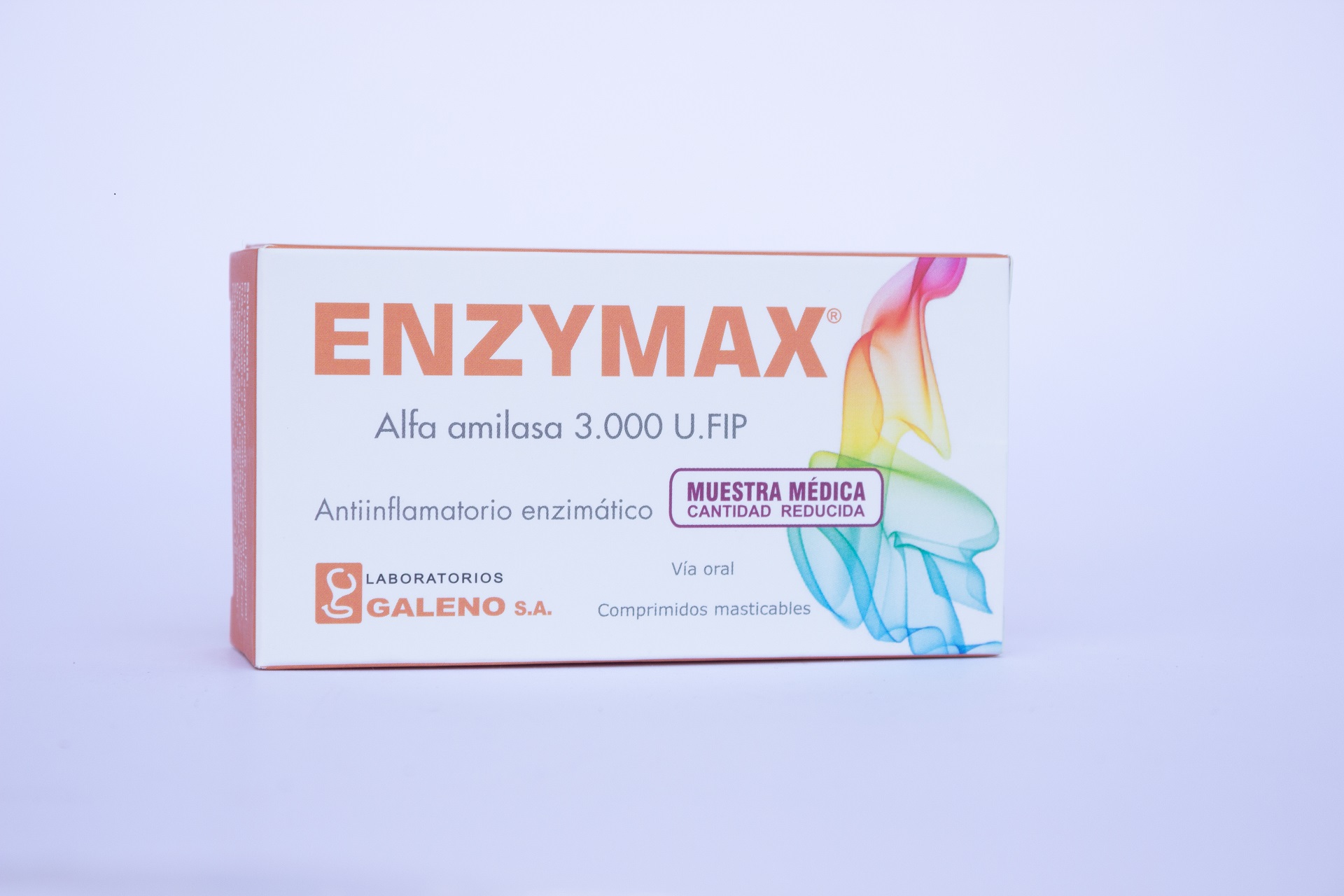 Fotografia de produto — embalagem farmacêutica